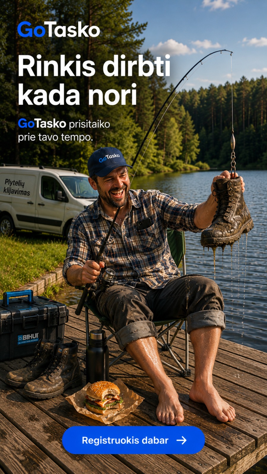 GoTasko meistrams reklama — papildomi užsakymai tavo rankose, augink savo verslą